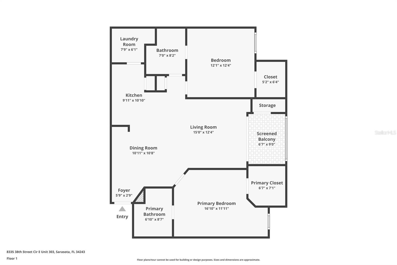 8335 38TH STREET CIR E #303, SARASOTA, FL, 34243