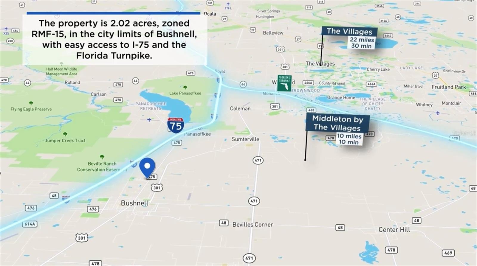 TBD S C 475, BUSHNELL, FL, 33513