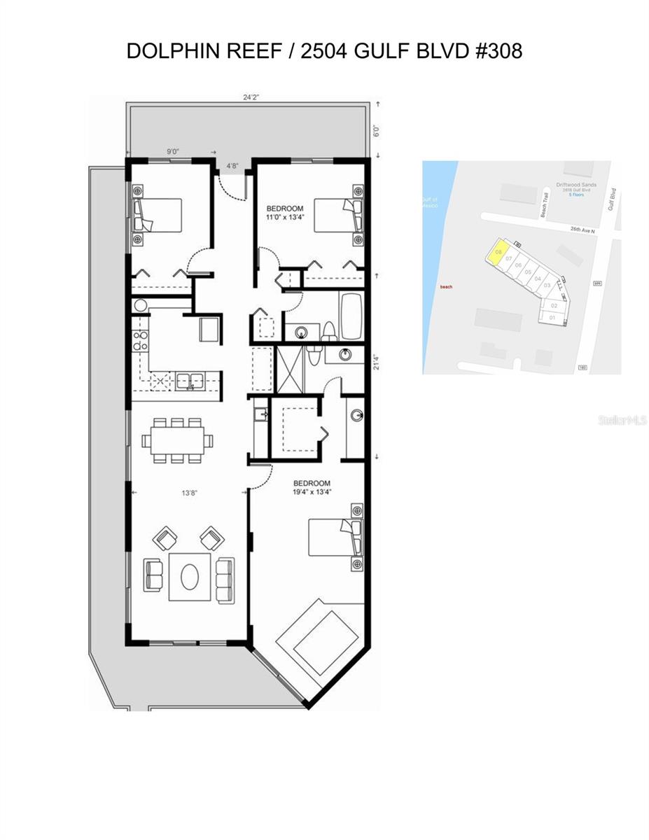 2504 GULF BLVD #308, INDIAN ROCKS BEACH, FL, 33785