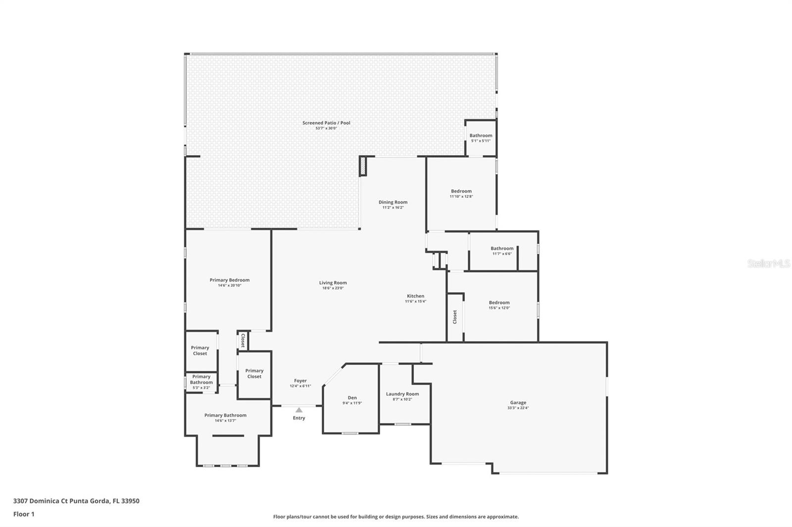 3307 DOMINICA CT, PUNTA GORDA, FL, 33950