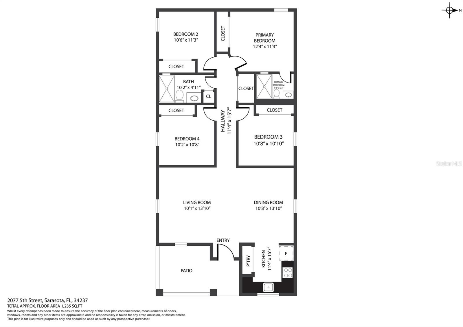 2077 5TH ST, SARASOTA, FL, 34237