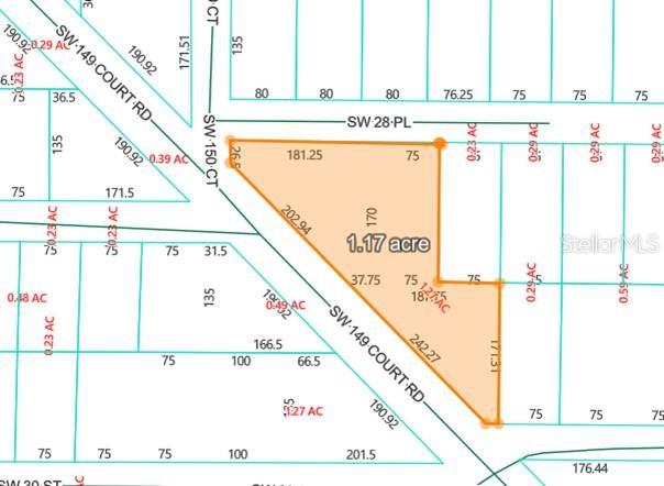 Lots 11, 12 & 13 SW 149TH CT. RD, OCALA, FL, 34481