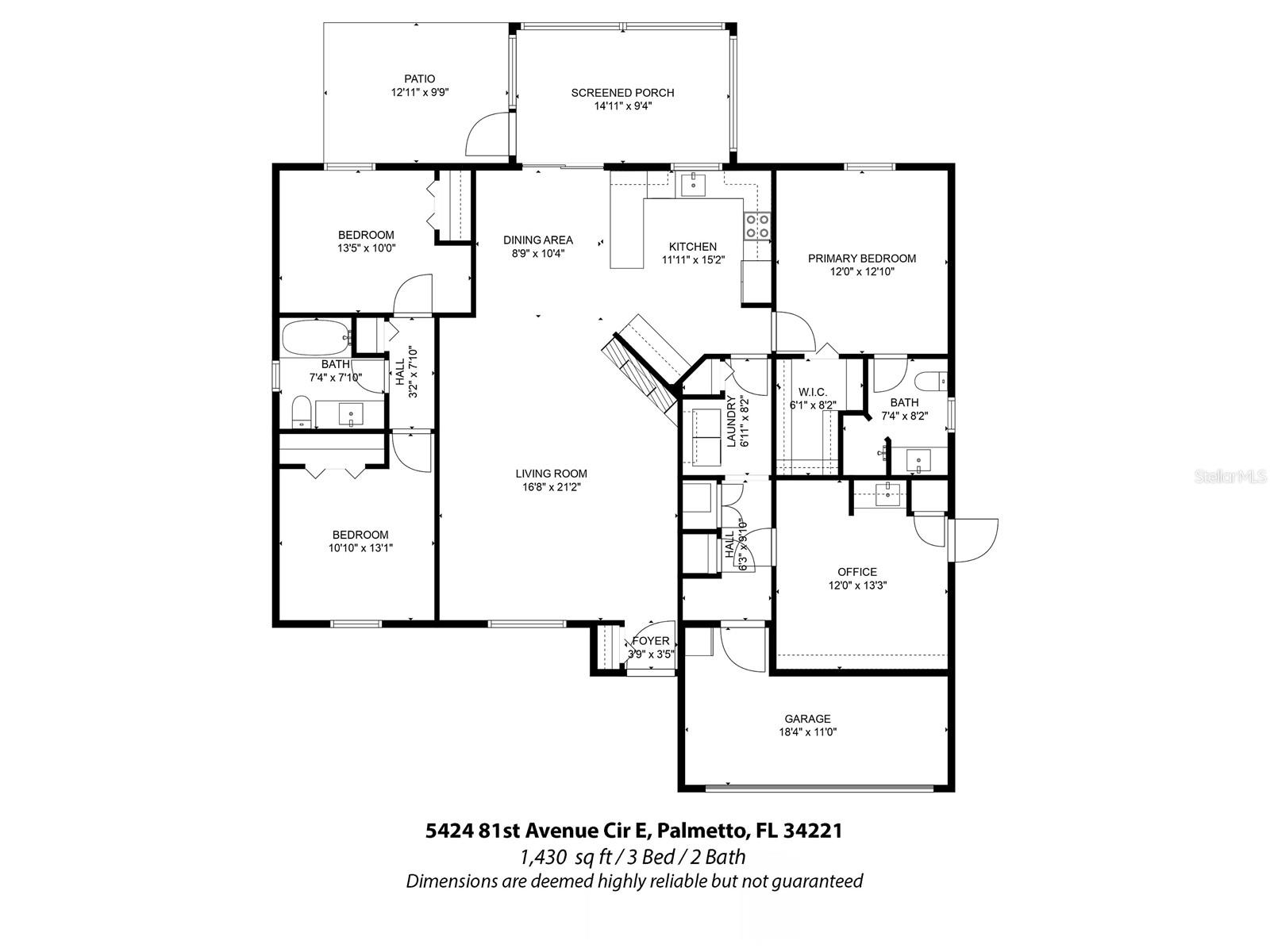 5424 81ST AVENUE CIR E, PALMETTO, FL, 34221