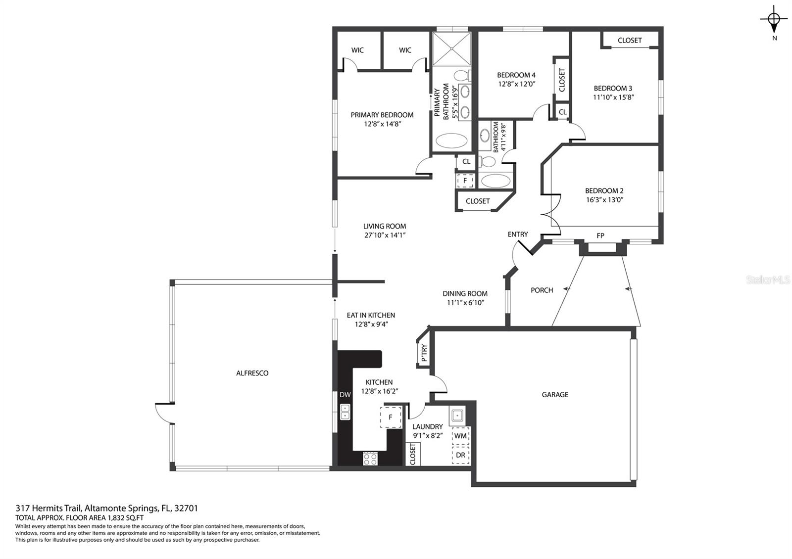 317 HERMITS TRL, ALTAMONTE SPRINGS, FL, 32701