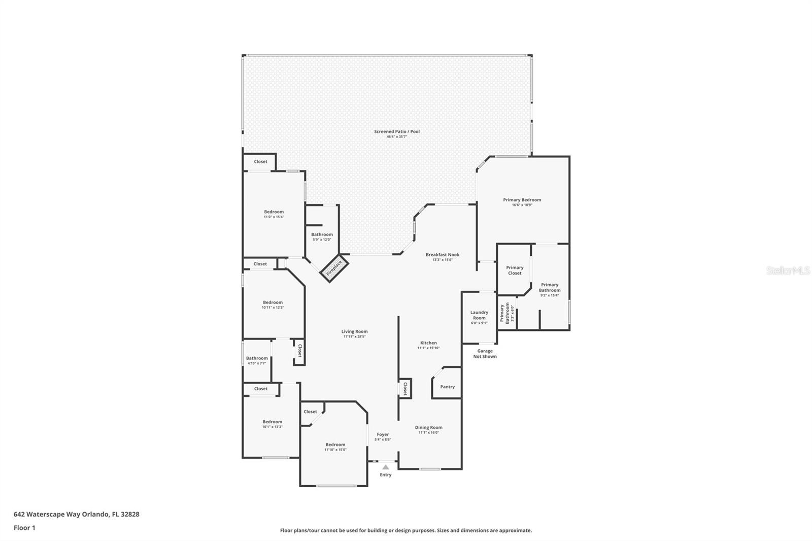 642 WATERSCAPE WAY, ORLANDO, FL, 32828