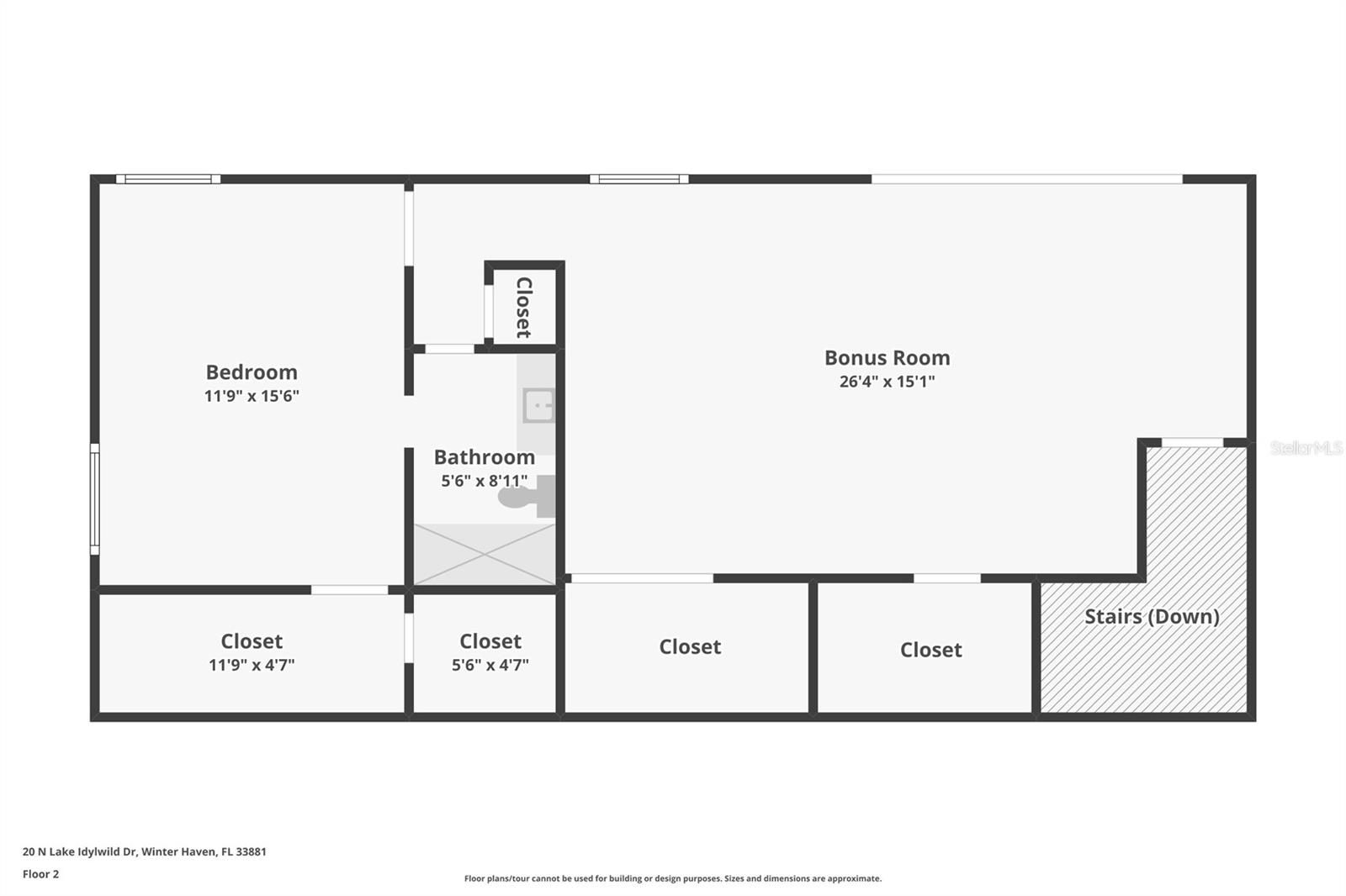 20 N LAKE IDYLWILD DR, WINTER HAVEN, FL, 33881