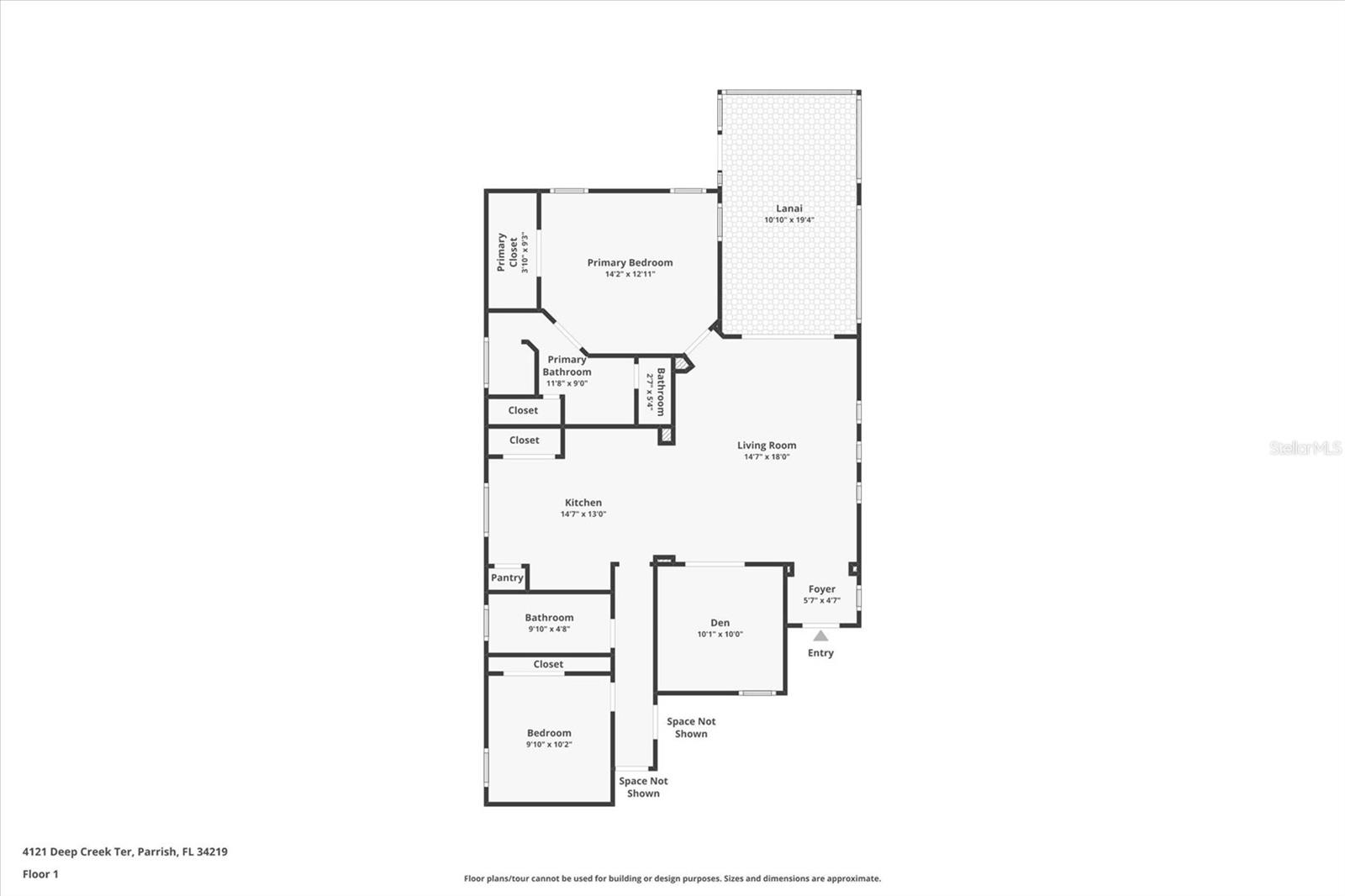 4121 DEEP CREEK TER, PARRISH, FL, 34219