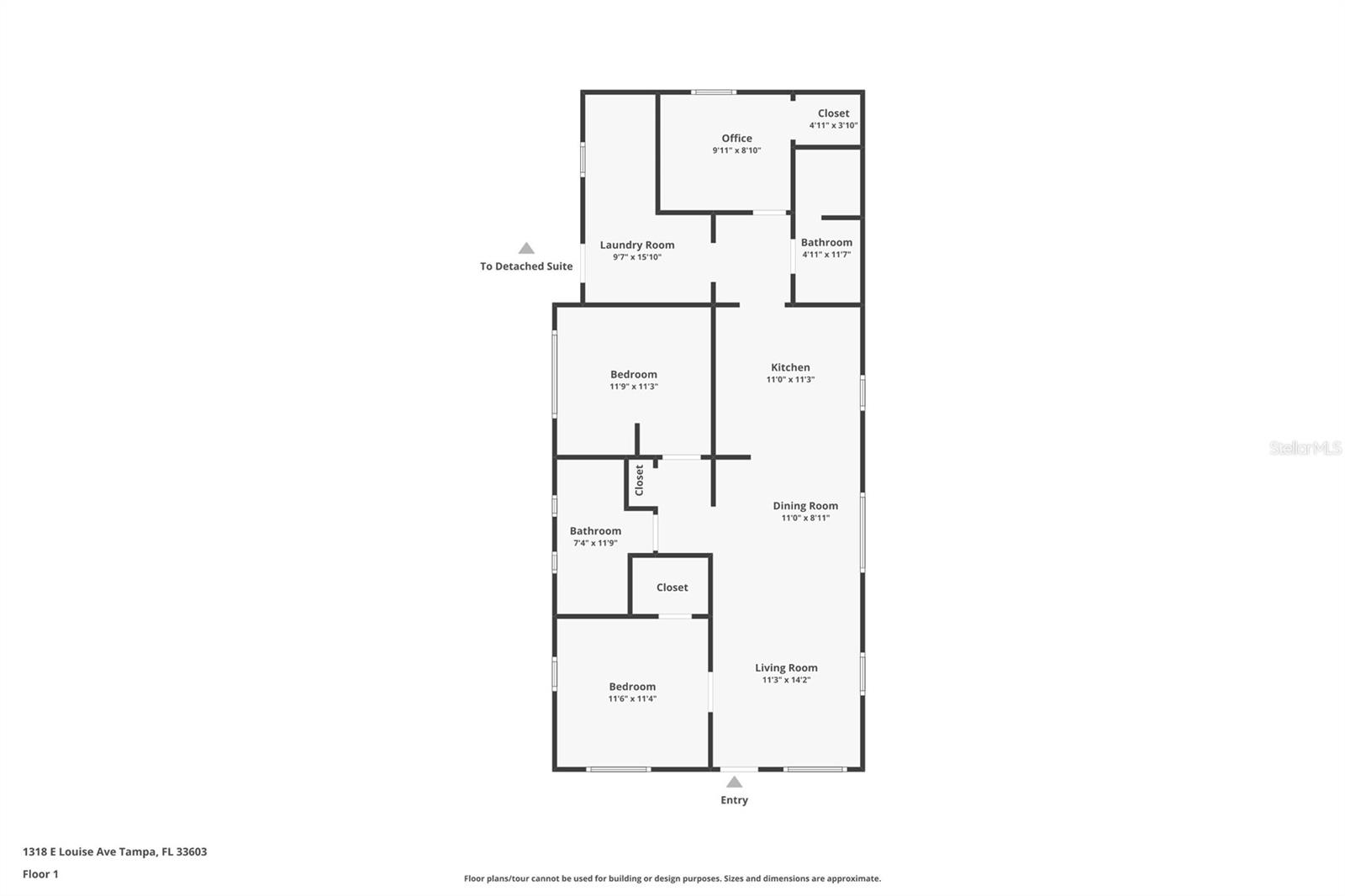 1318 E LOUISE AVE, TAMPA, FL, 33603