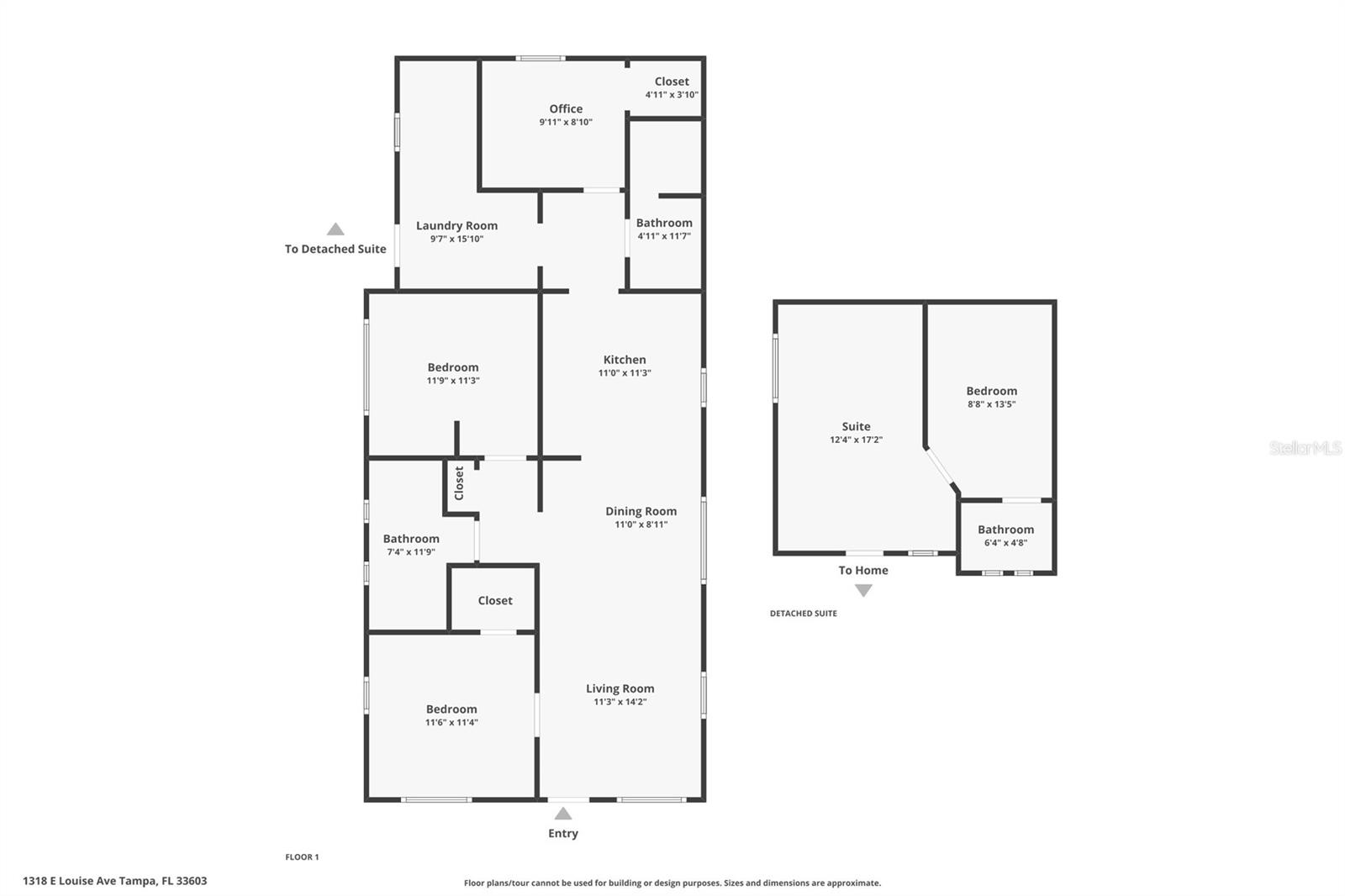 1318 E LOUISE AVE, TAMPA, FL, 33603