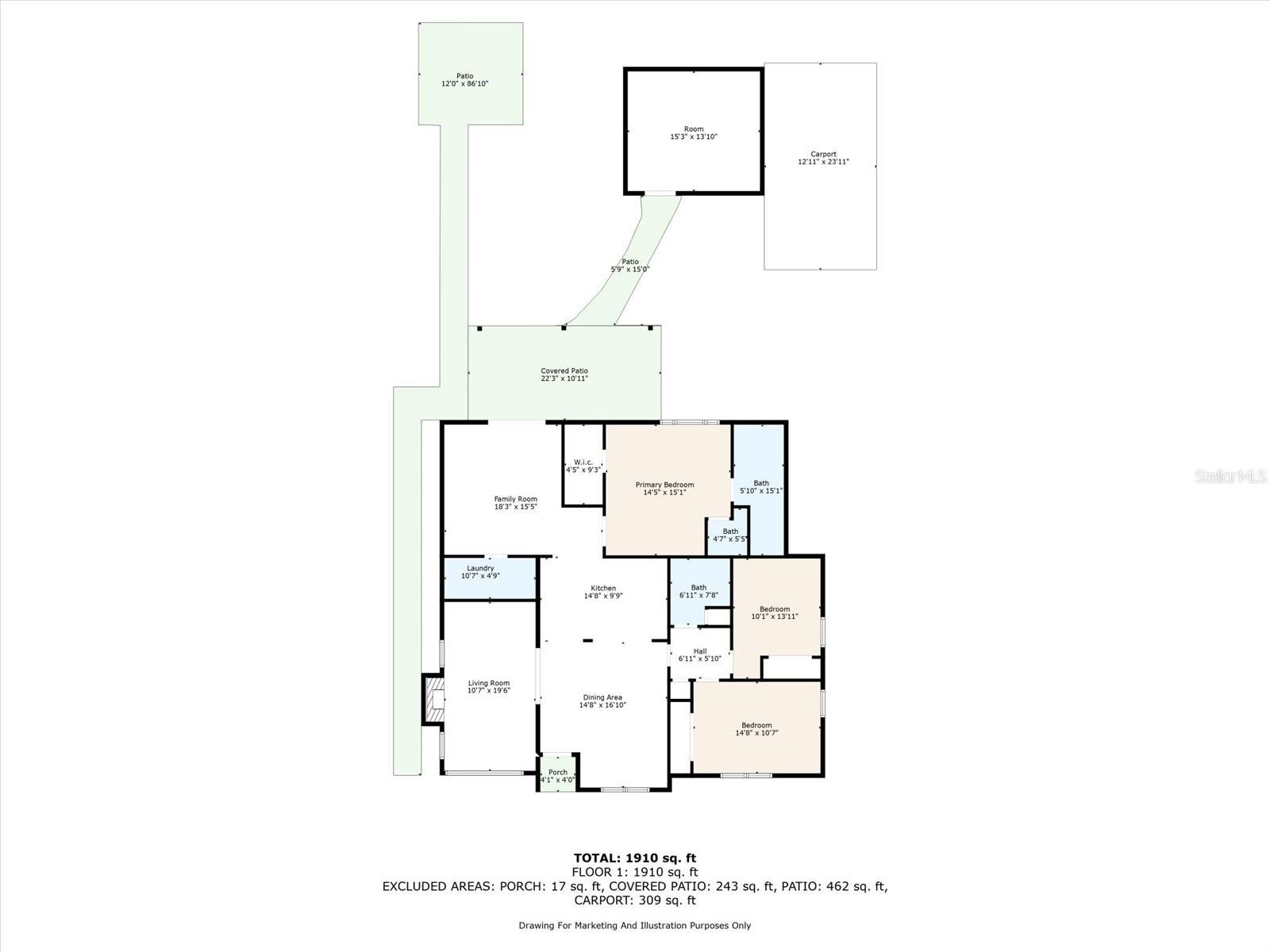 1703 W ELDRED DR, TAMPA, FL, 33603