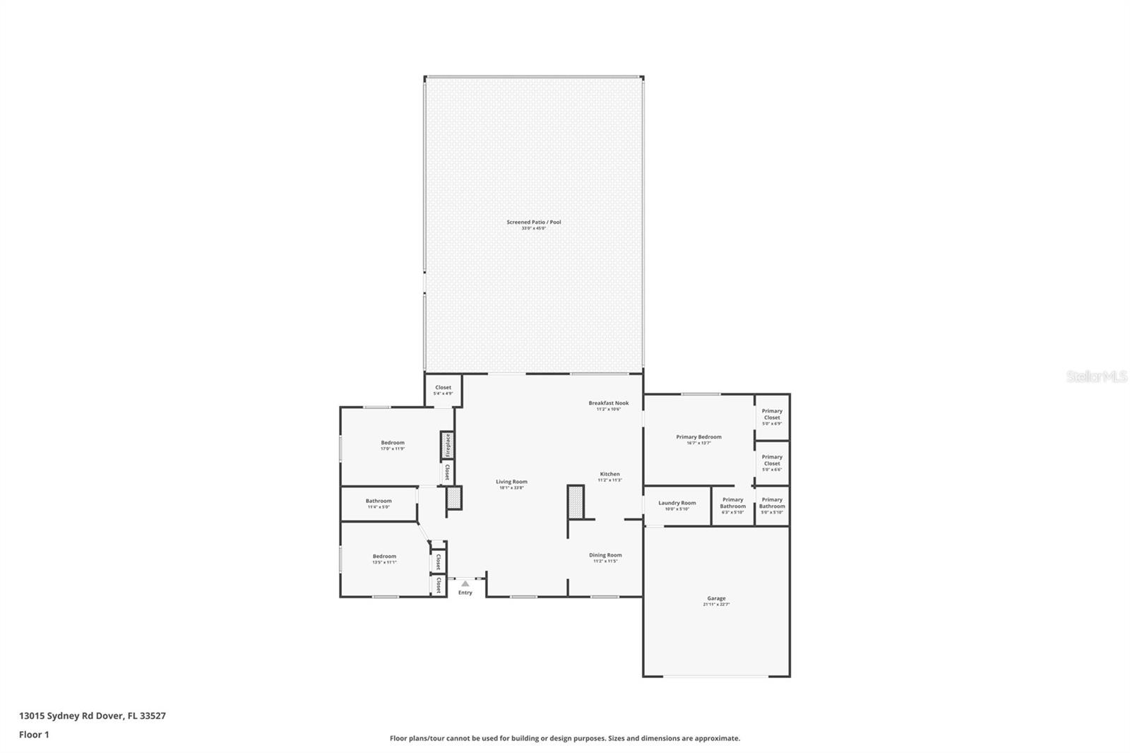 13015 SYDNEY RD, DOVER, FL, 33527