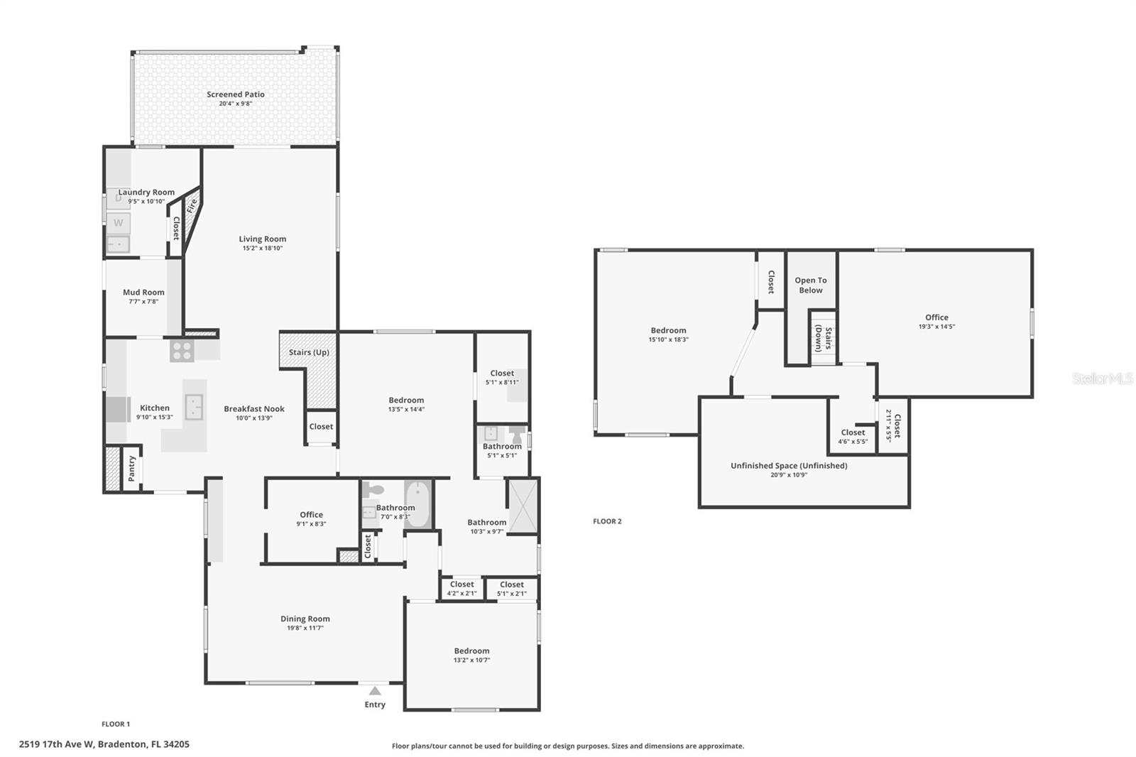 2519 17TH AVE W, BRADENTON, FL, 34205