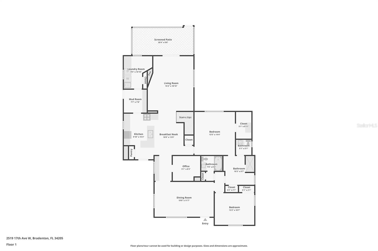 2519 17TH AVE W, BRADENTON, FL, 34205