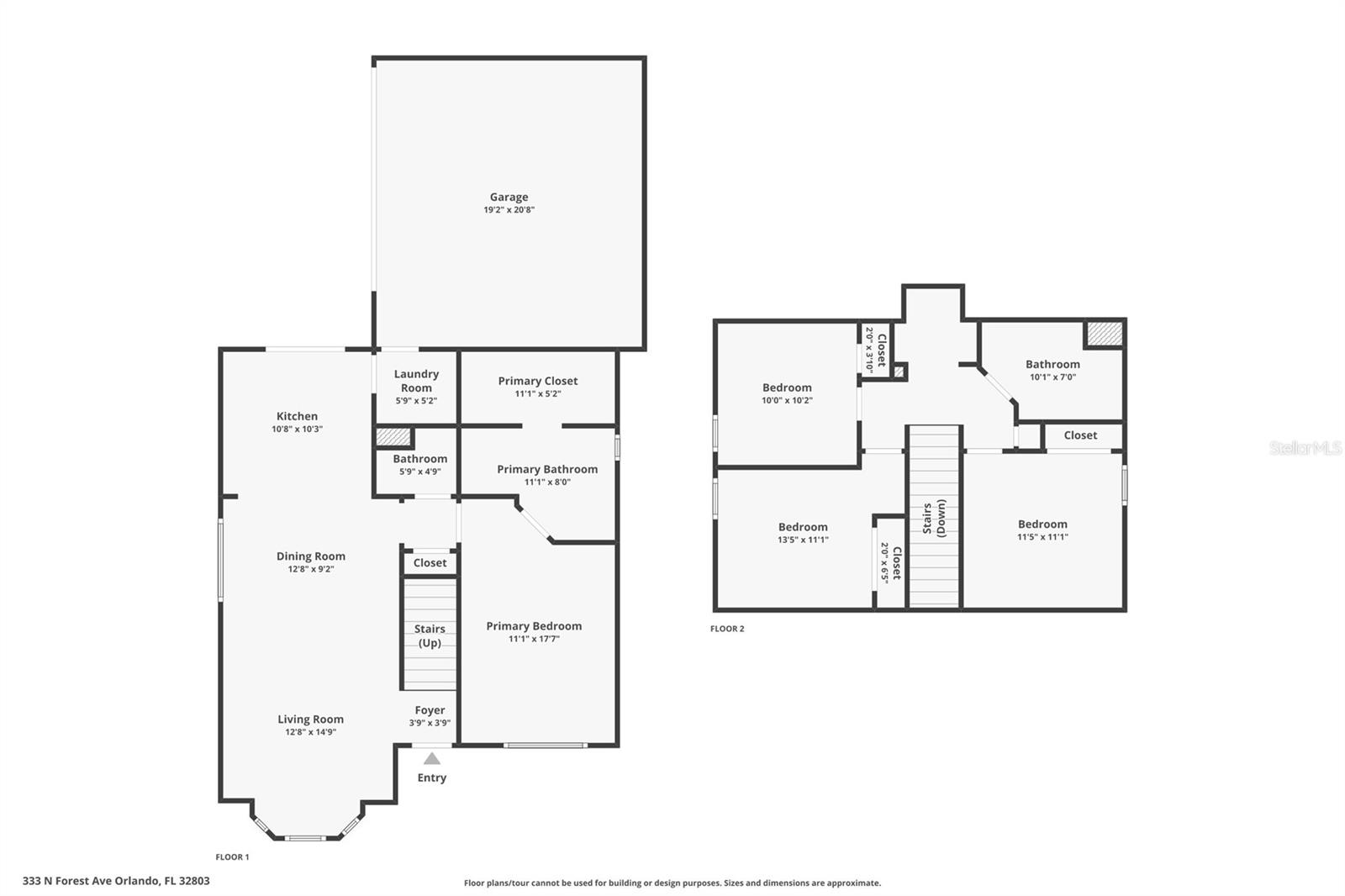 333 N FOREST AVE, ORLANDO, FL, 32803