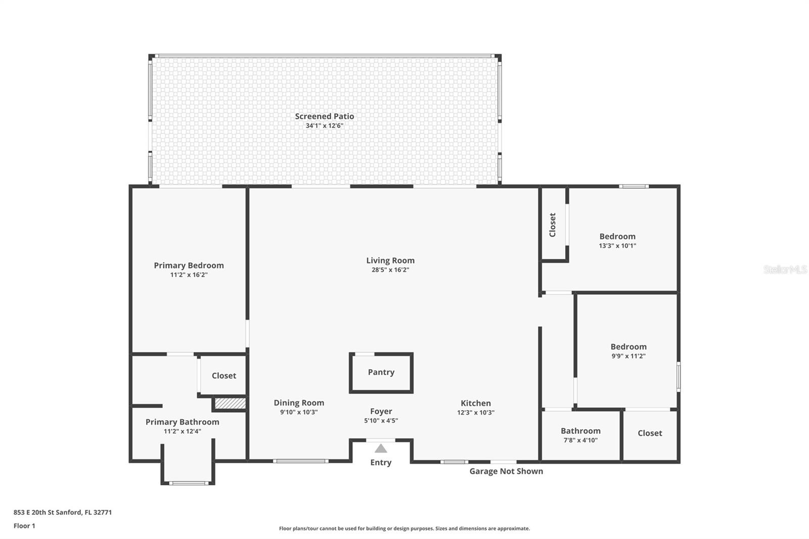 853 E 20TH ST, SANFORD, FL, 32771