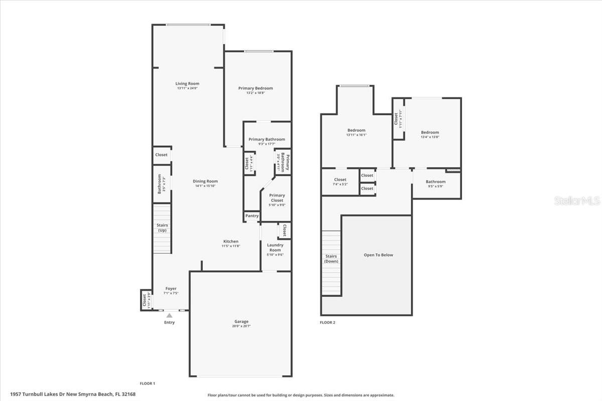 1957 TURNBULL LAKES DR, NEW SMYRNA BEACH, FL, 32168