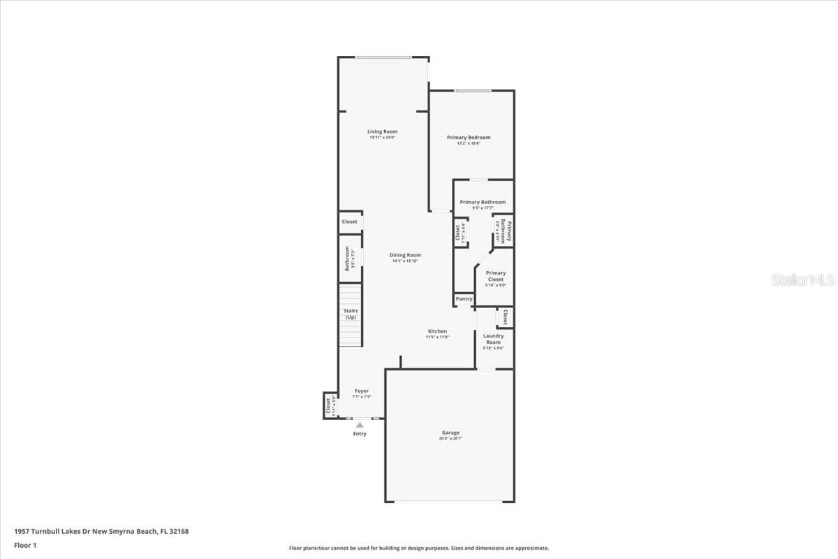 1957 TURNBULL LAKES DR, NEW SMYRNA BEACH, FL, 32168