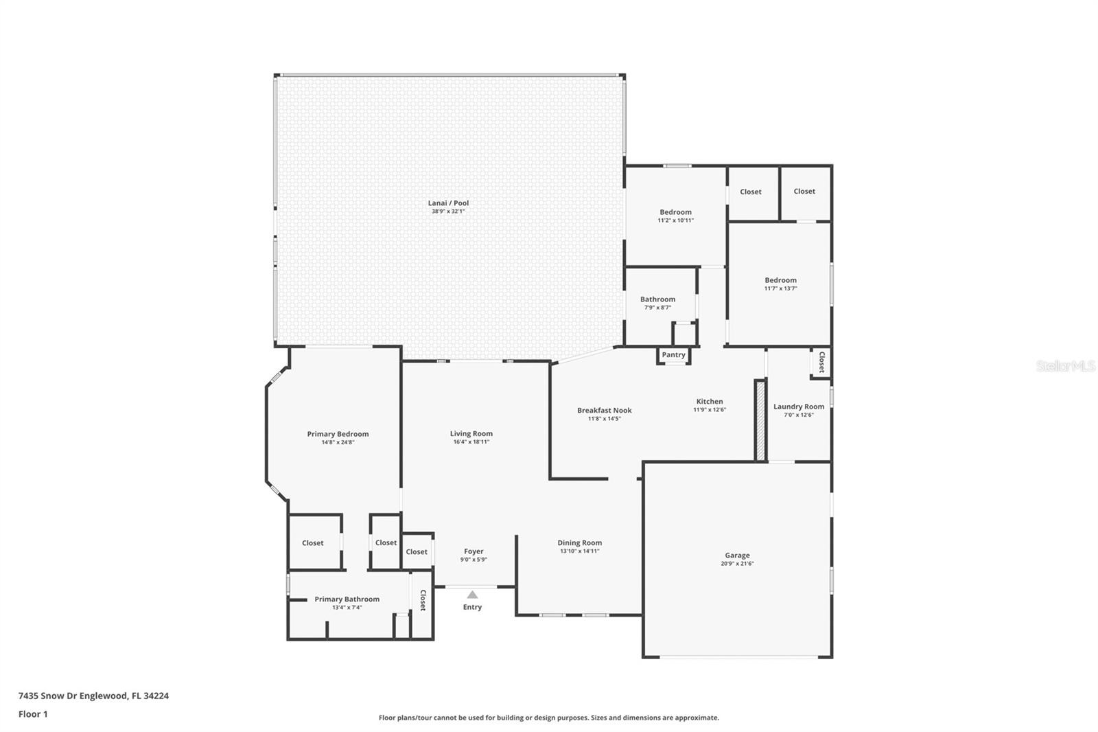 7435 SNOW DR, ENGLEWOOD, FL, 34224