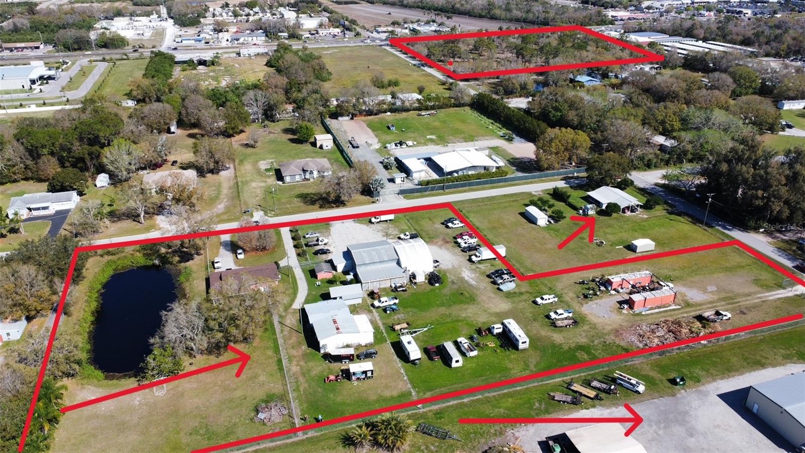 2601 11th Ave 3.62 Acres / Top right - (North East) - The newly opened Moffitt Cancer Center / Center right - 1 acre mol / Bottom right 2 acres mol / All 3 parcels can be sold together with a total of 7+ acres.