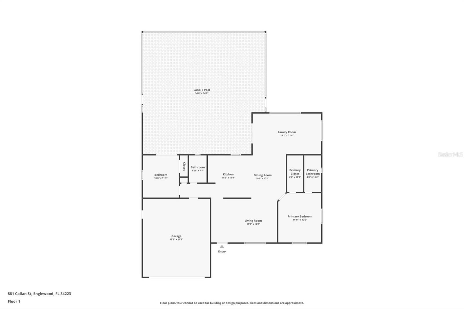 881 CALLAN ST, ENGLEWOOD, FL, 34223