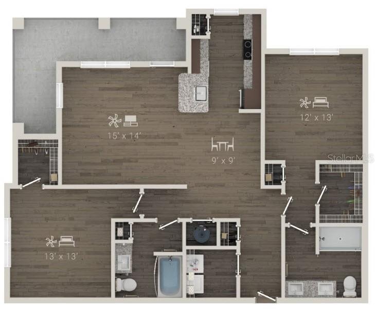 1420 LAKEFRONT DR #2208, SARASOTA, FL, 34240