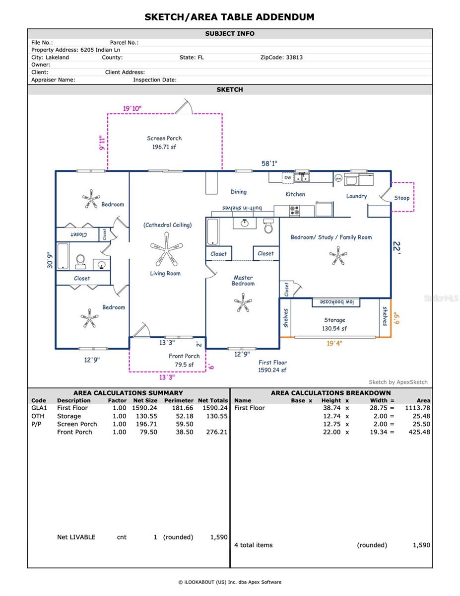 6205 INDIAN LN, LAKELAND, FL, 33813