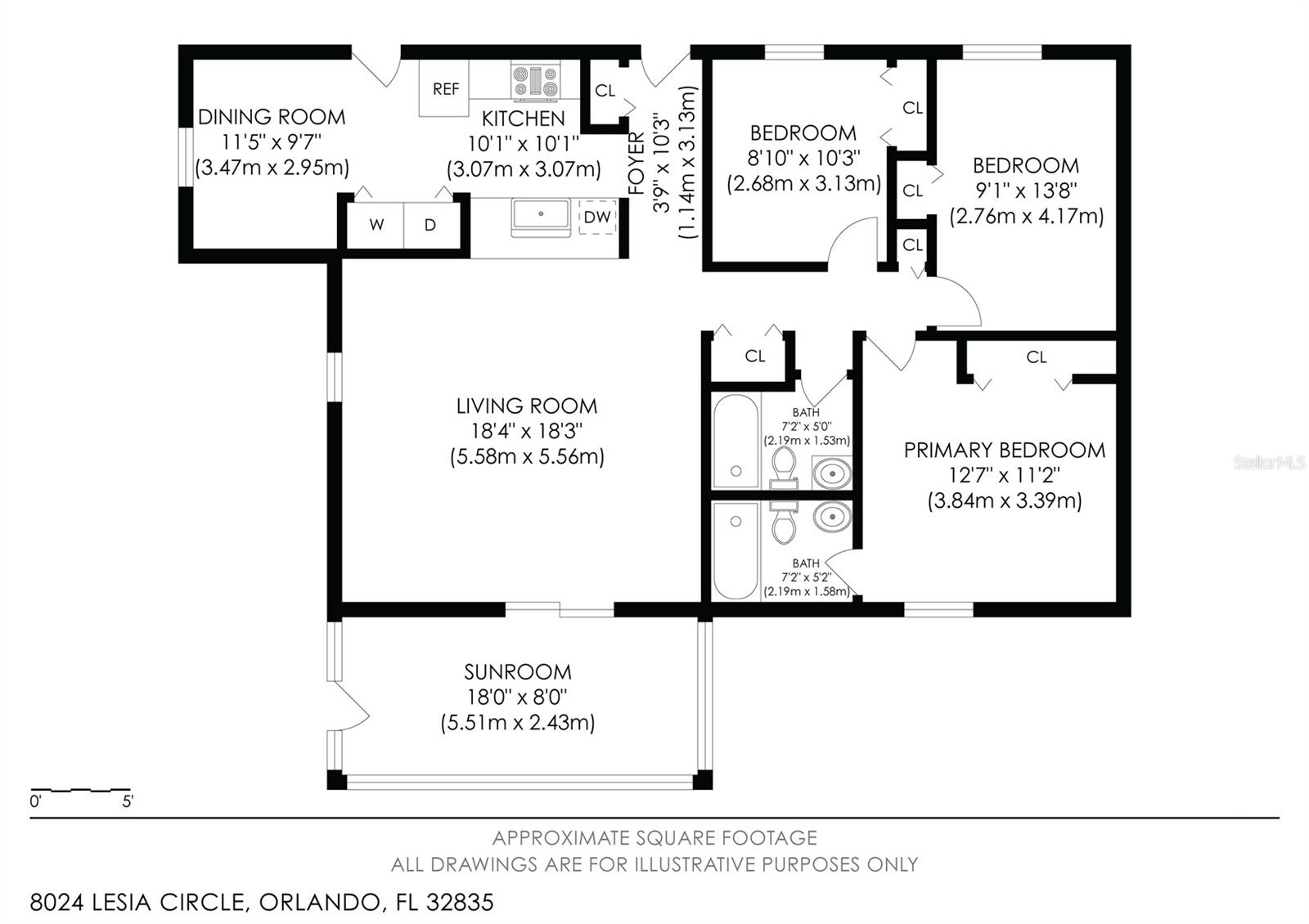 8024 LESIA CIR, ORLANDO, FL, 32835