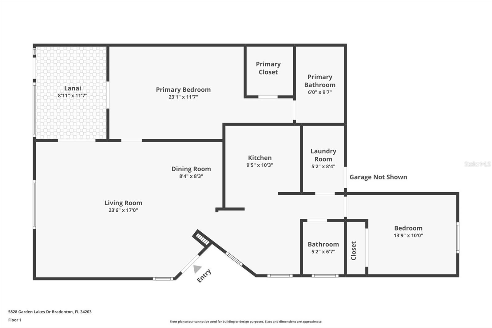 5828 GARDEN LAKES DR, BRADENTON, FL, 34203