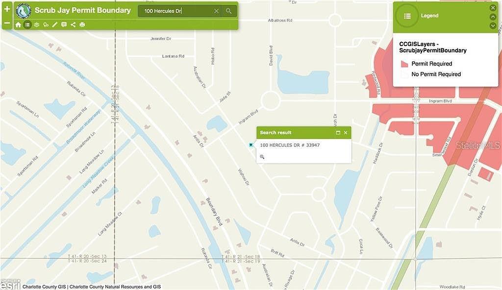 100 HERCULES DR, ROTONDA WEST, FL, 33947