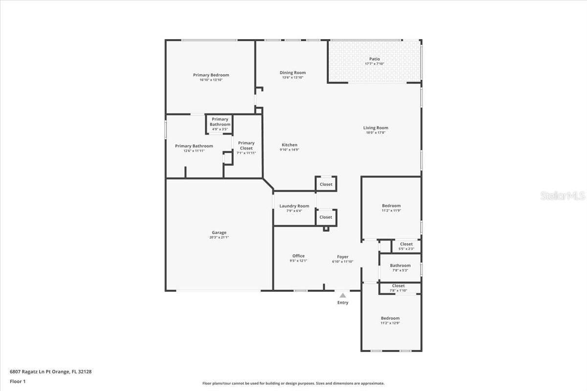 6807 RAGATZ LN, PORT ORANGE, FL, 32128