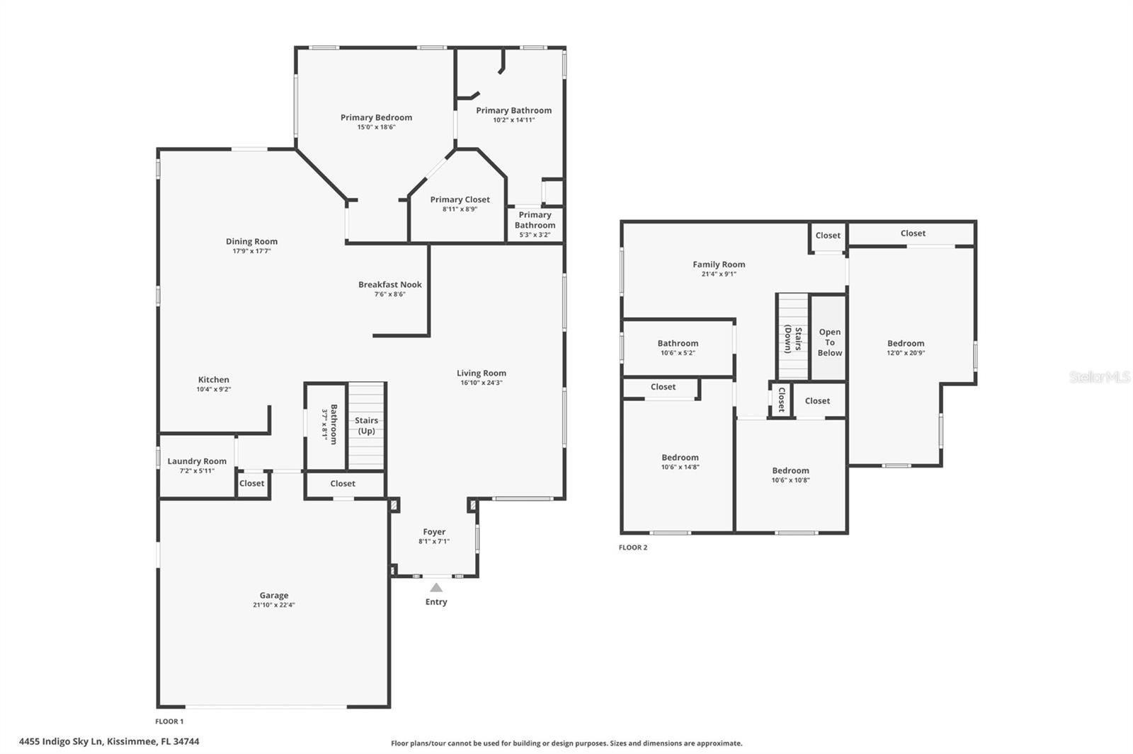 4455 INDIGO SKY LN, KISSIMMEE, FL, 34744