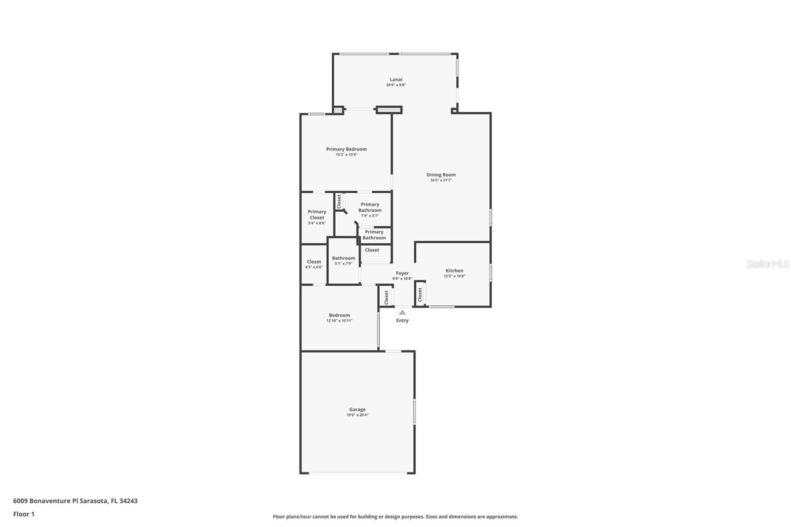 6009 BONAVENTURE PL, SARASOTA, FL, 34243