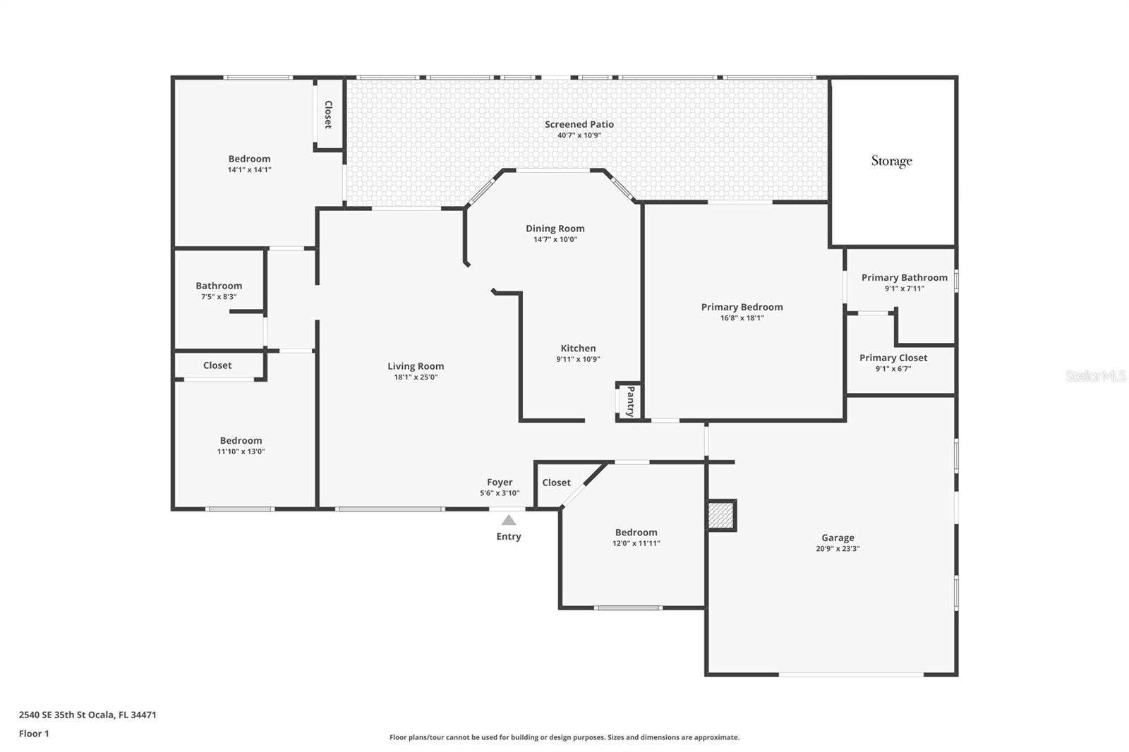 2540 SE 35TH ST, OCALA, FL, 34471