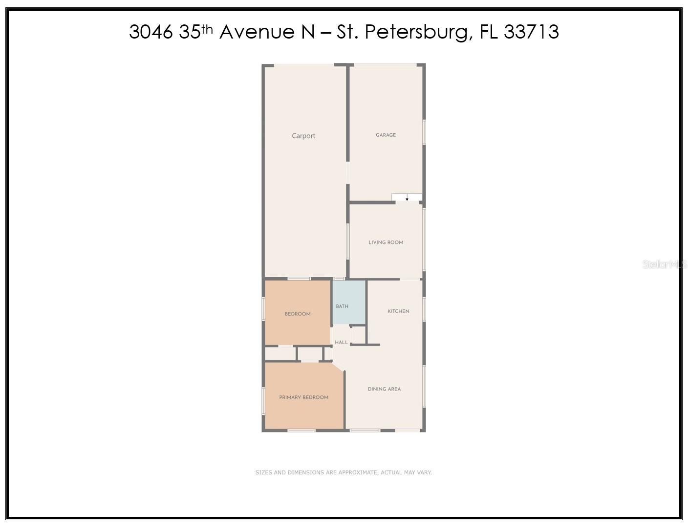 3046 35TH AVE N, ST PETERSBURG, FL, 33713