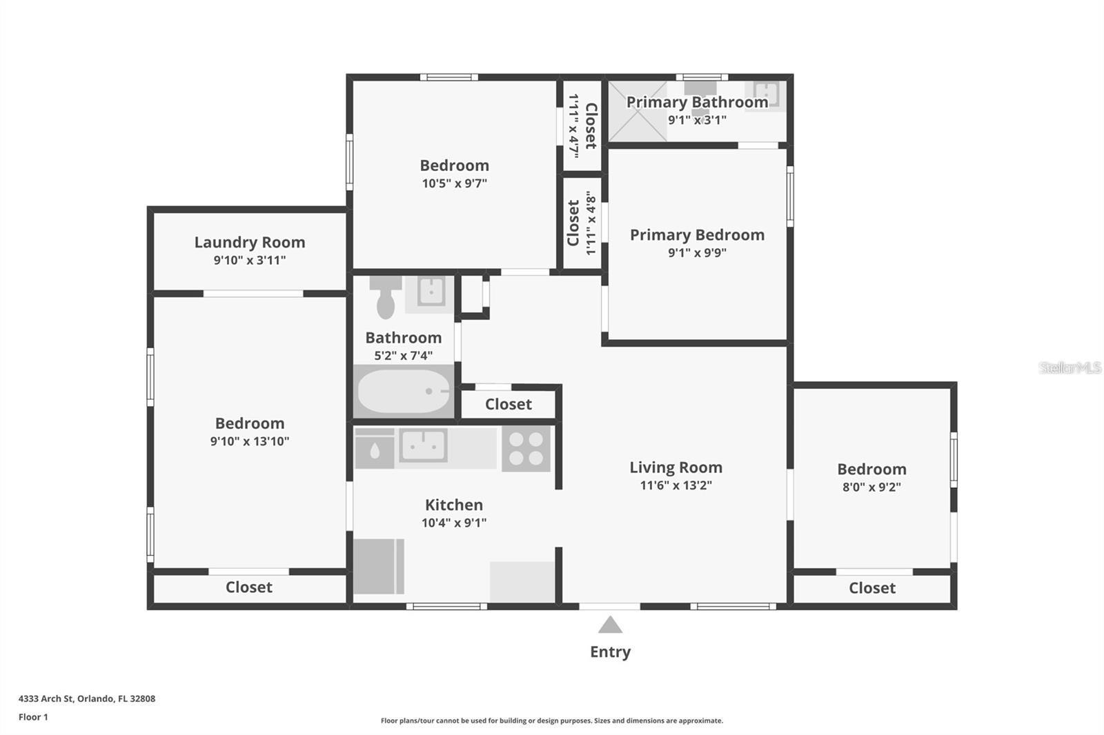 4333 ARCH ST, ORLANDO, FL, 32808
