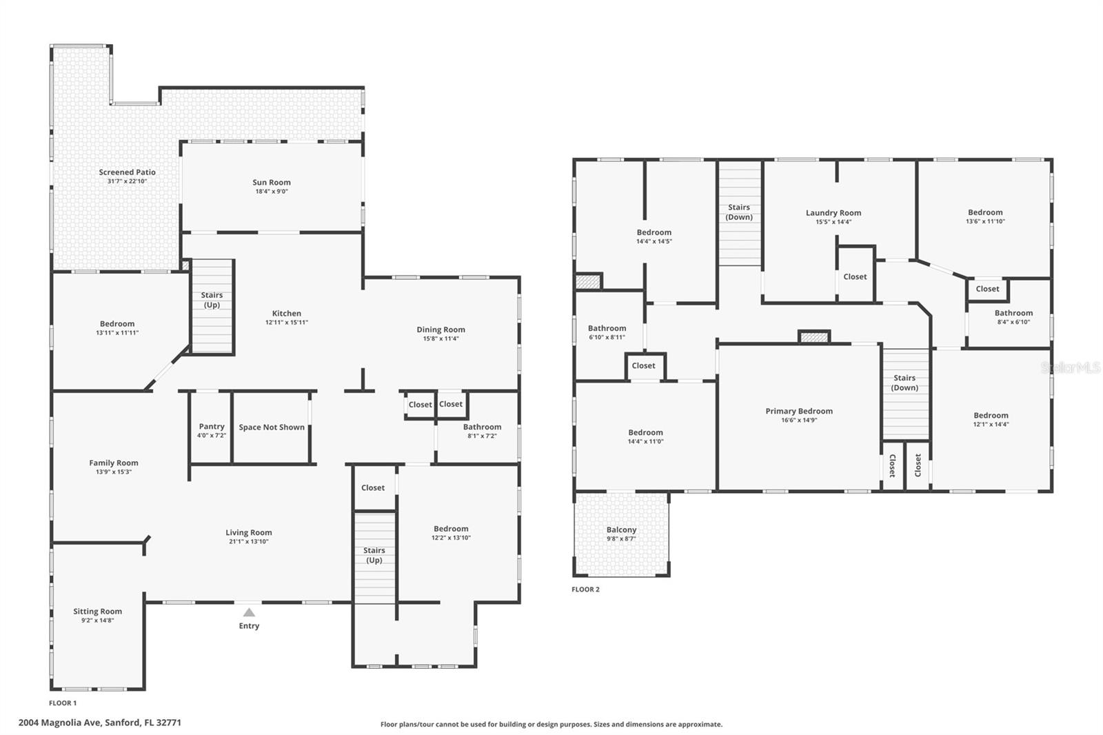 2004 MAGNOLIA AVE, SANFORD, FL, 32771