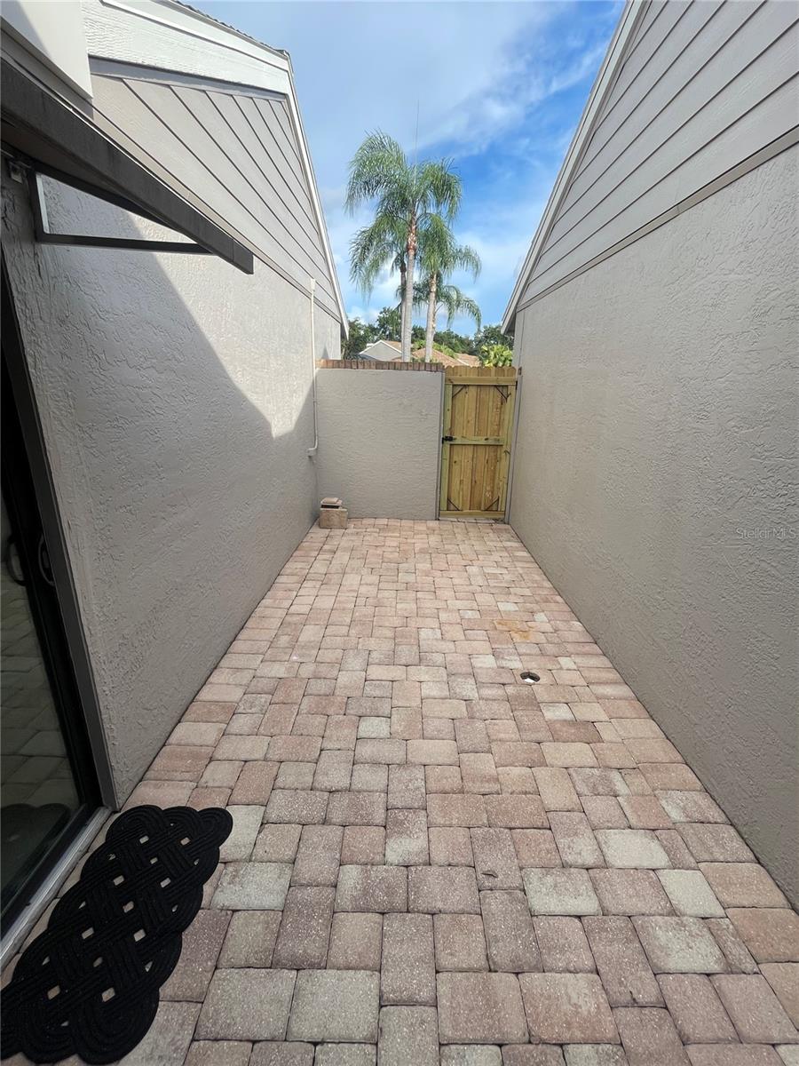 Courtyard with exterior access