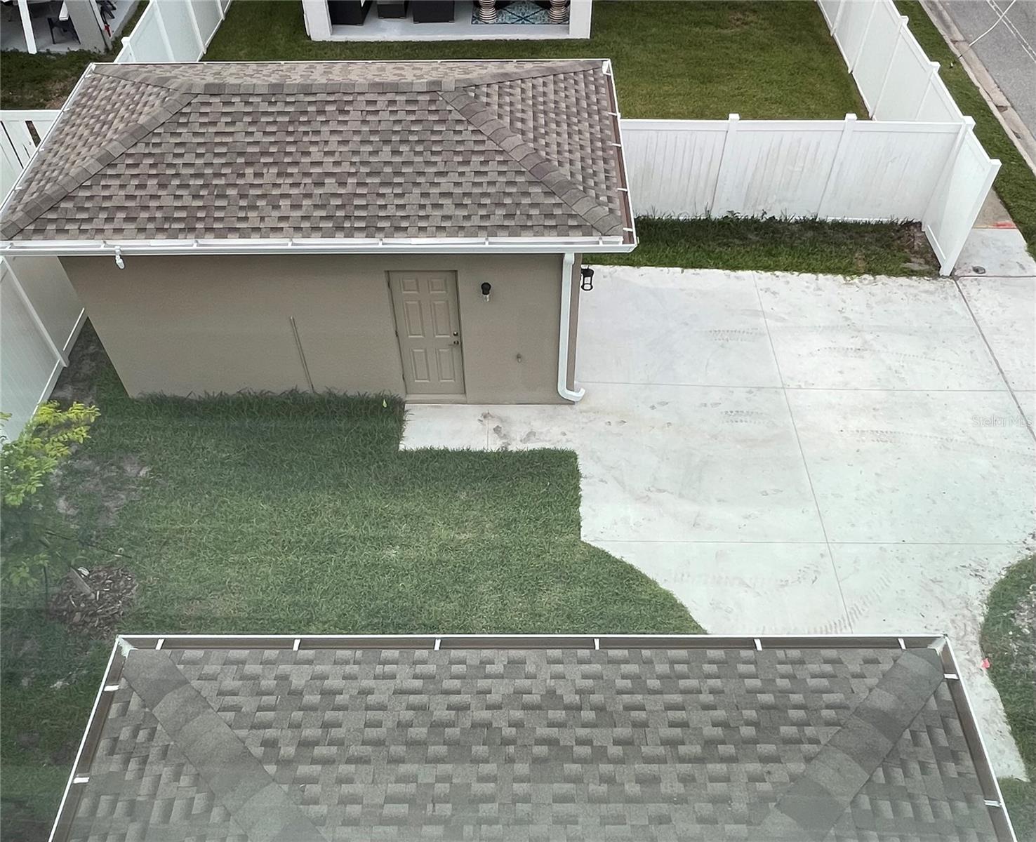 Backyard from third floor