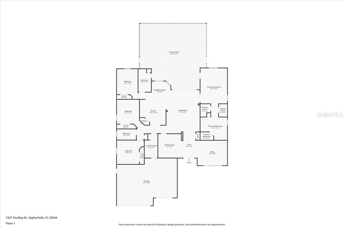 1327 YARDLEY DR, WESLEY CHAPEL, FL, 33544