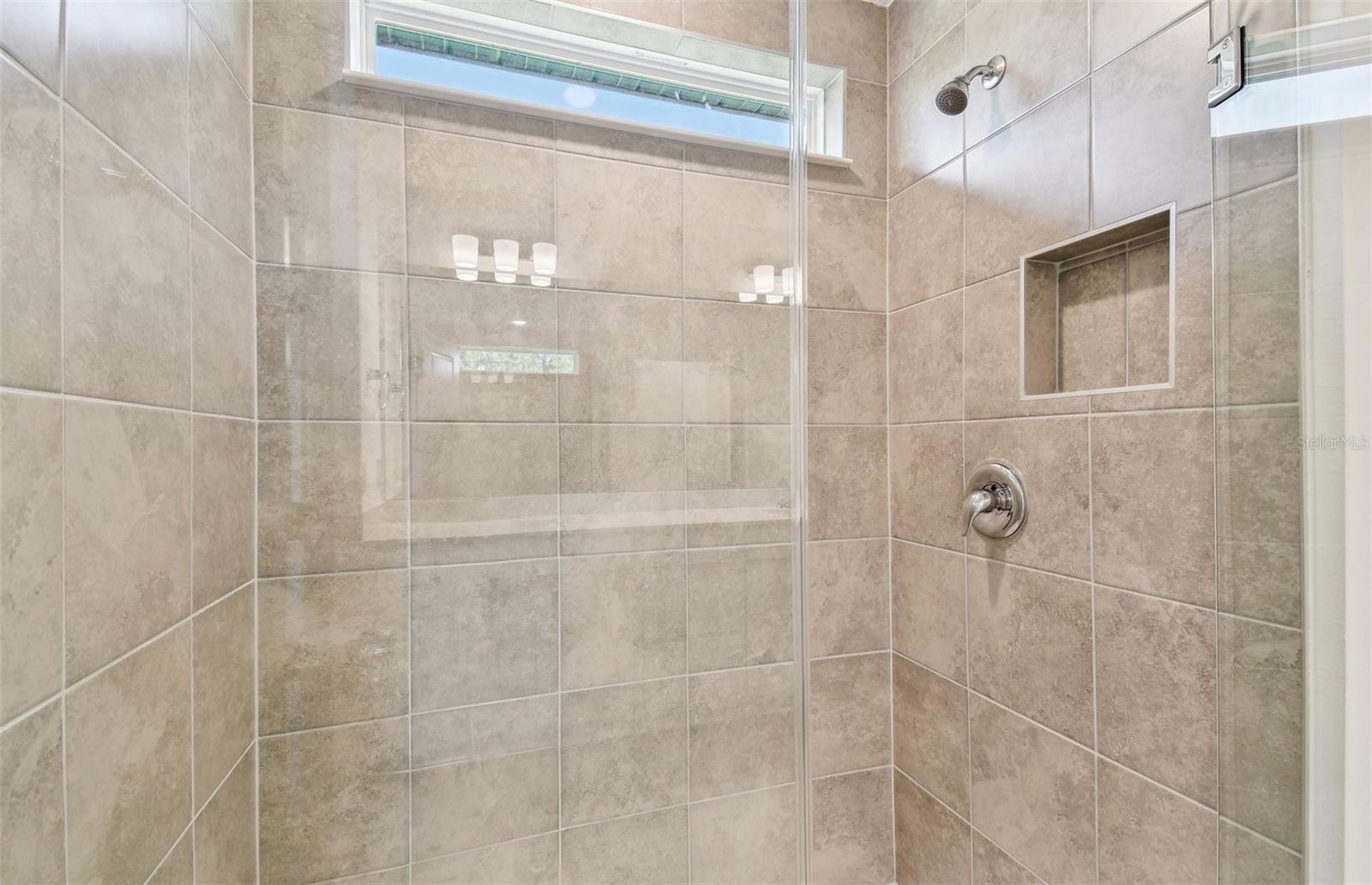 Owner's Walk-in Shower