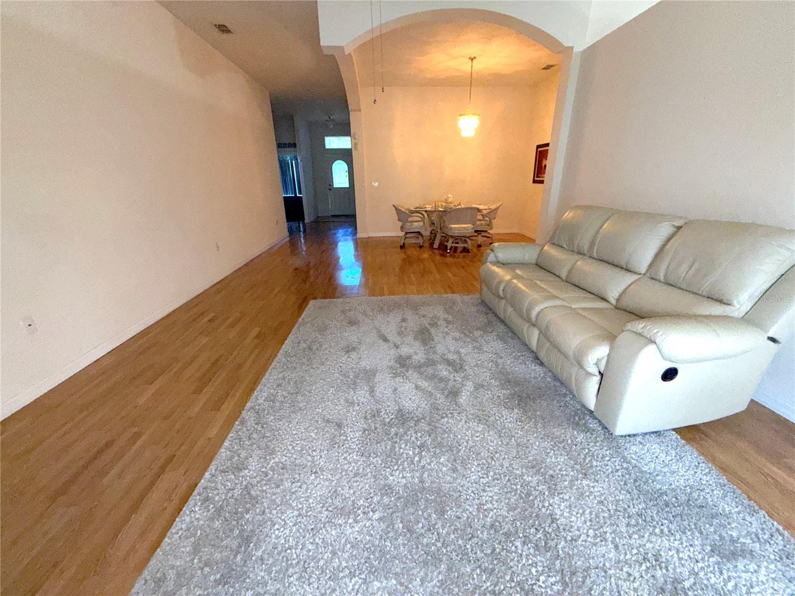 Large family room/dining room