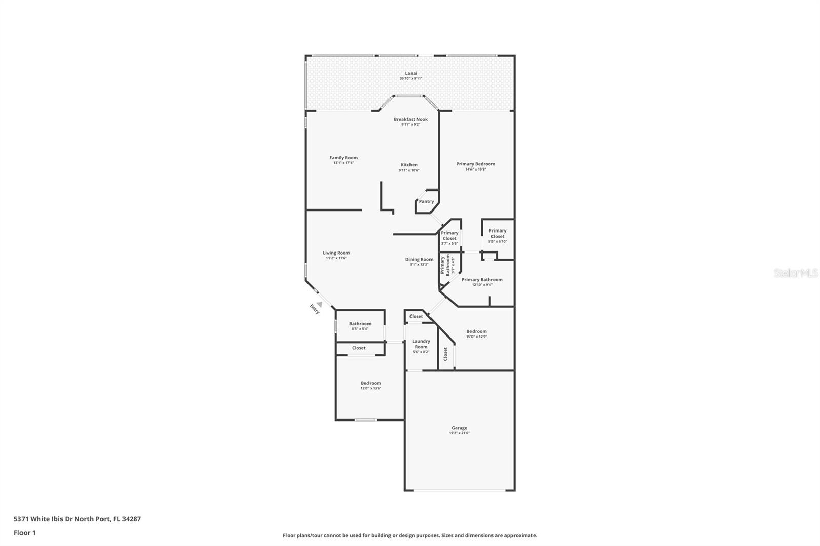 5371 WHITE IBIS DR, NORTH PORT, FL, 34287