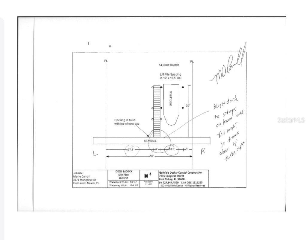 3371 MANGROVE DR, HERNANDO BEACH, FL, 34607