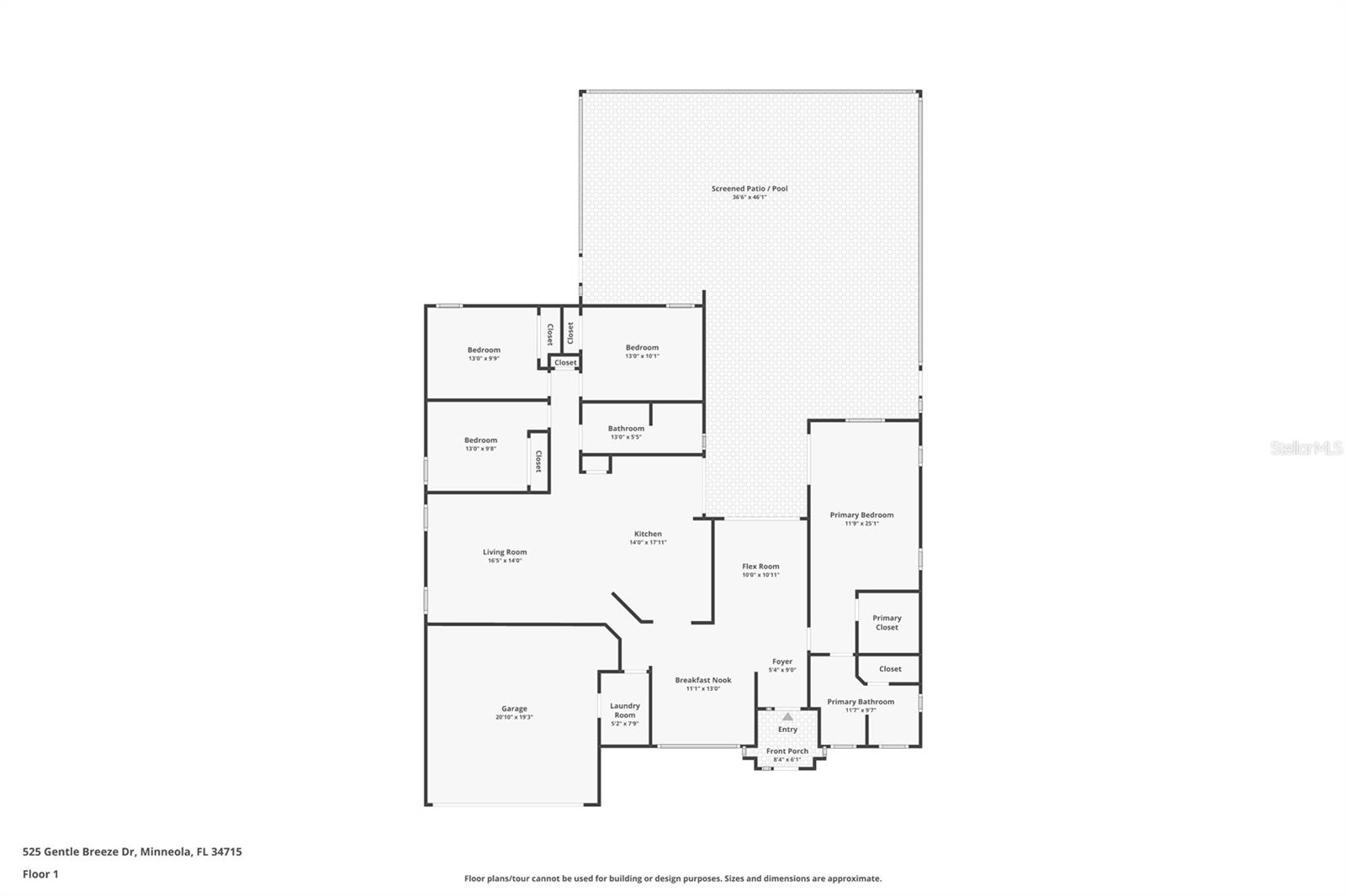 525 GENTLE BREEZE DR, MINNEOLA, FL, 34715