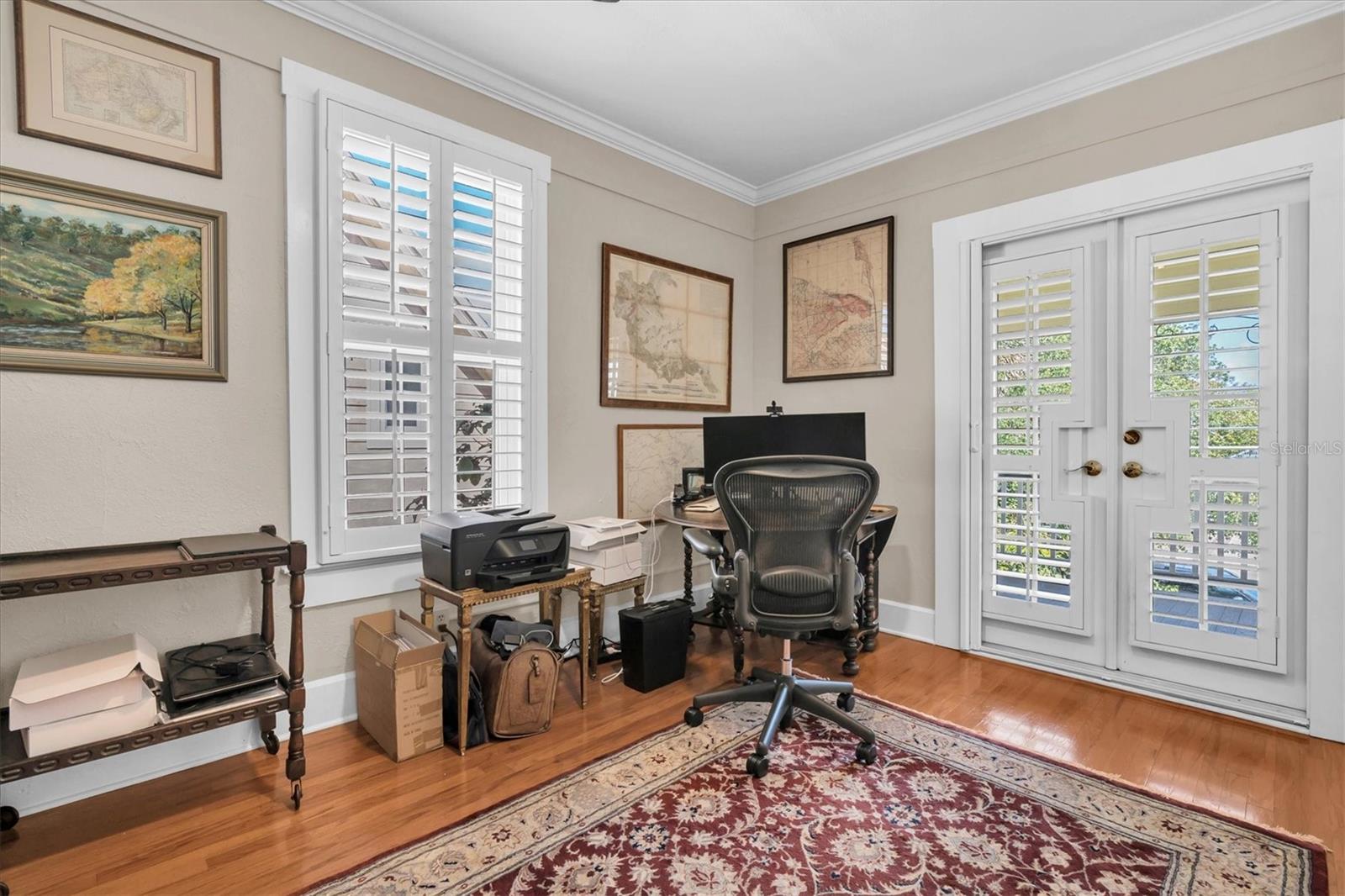 Bedroom 5 w/Balcony--Nice Office Space