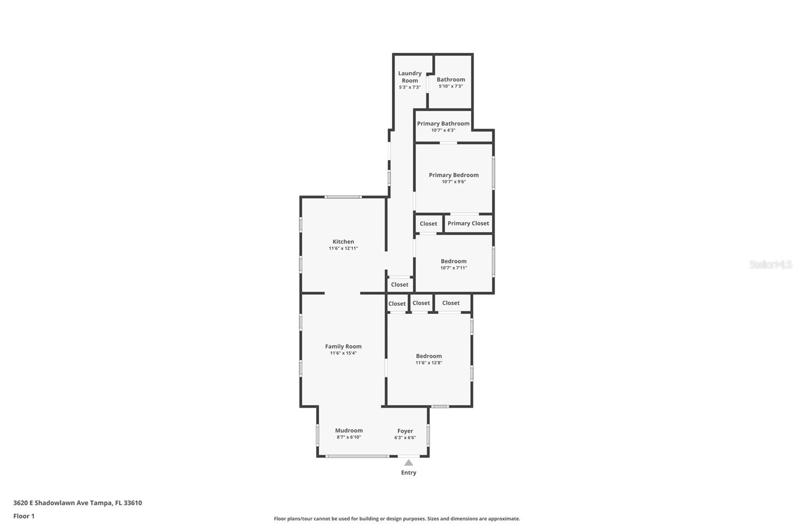 3620 E SHADOWLAWN AVE, TAMPA, FL, 33610