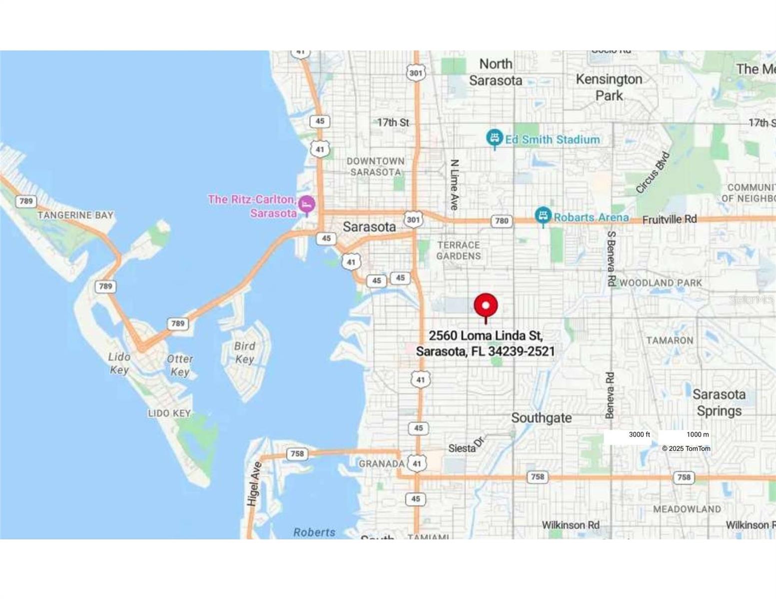 2563 LOMA LINDA, SARASOTA, FL, 34239