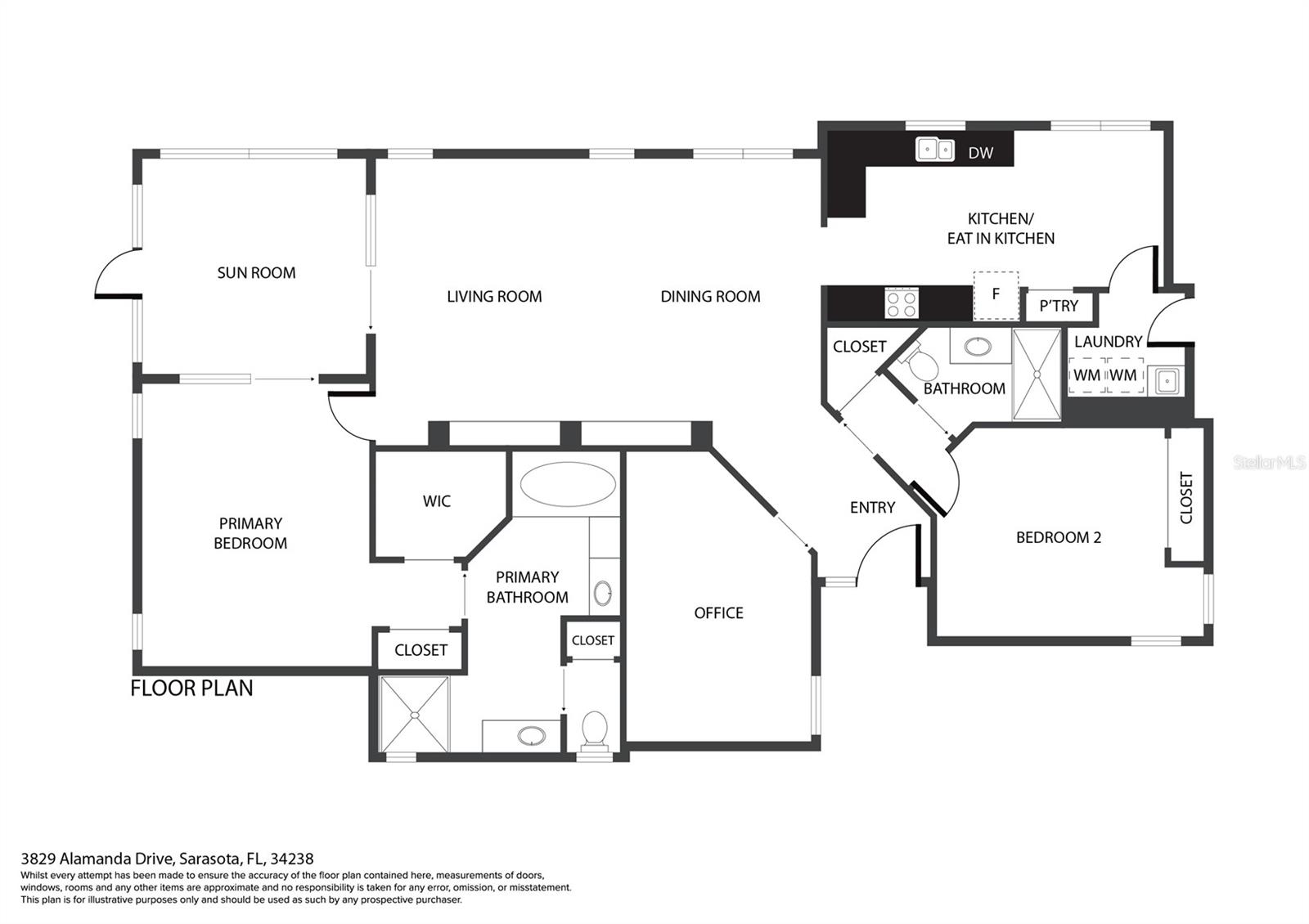 3829 ALAMANDA DR, SARASOTA, FL, 34238