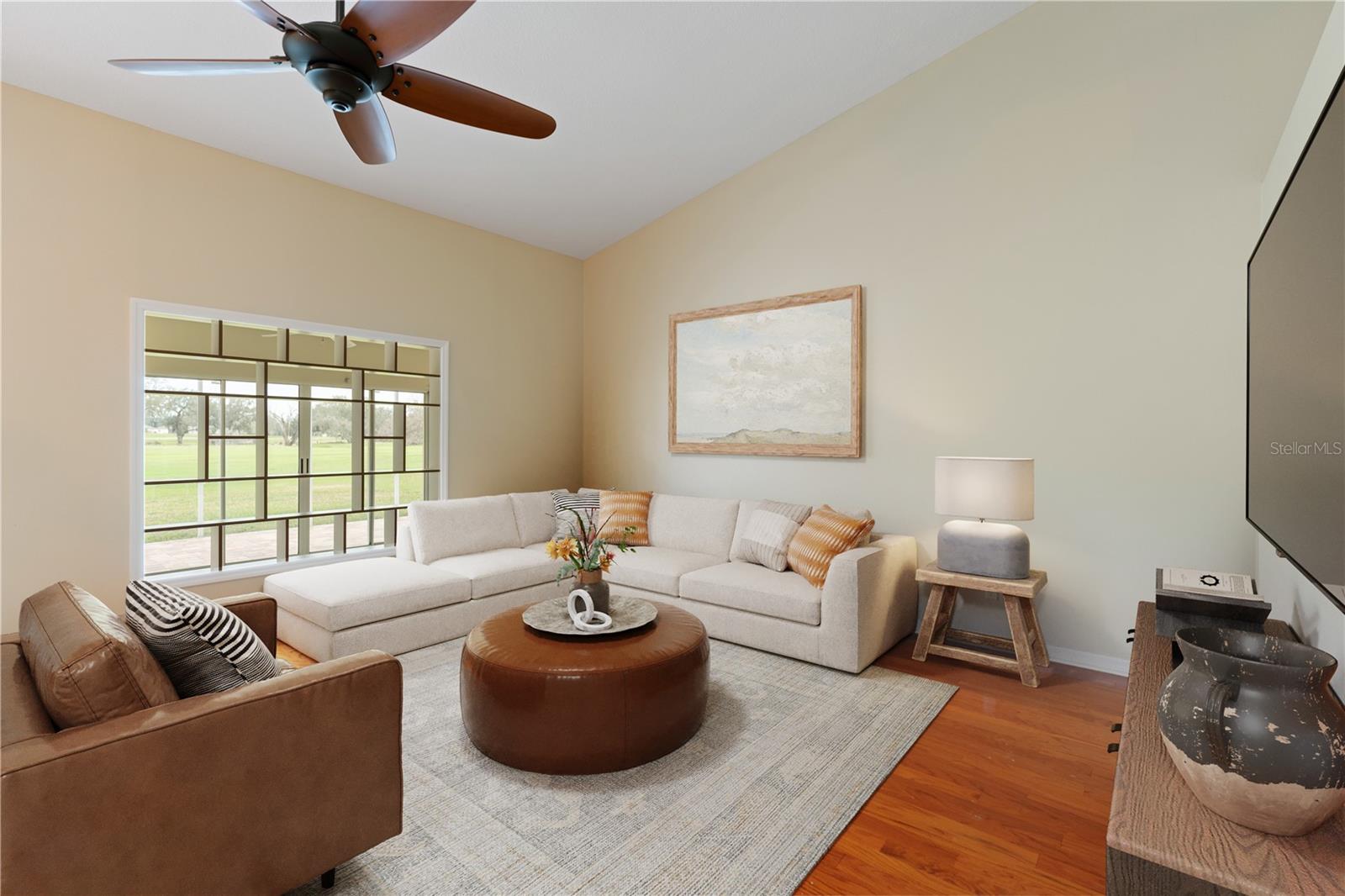 Living Room (Staged)