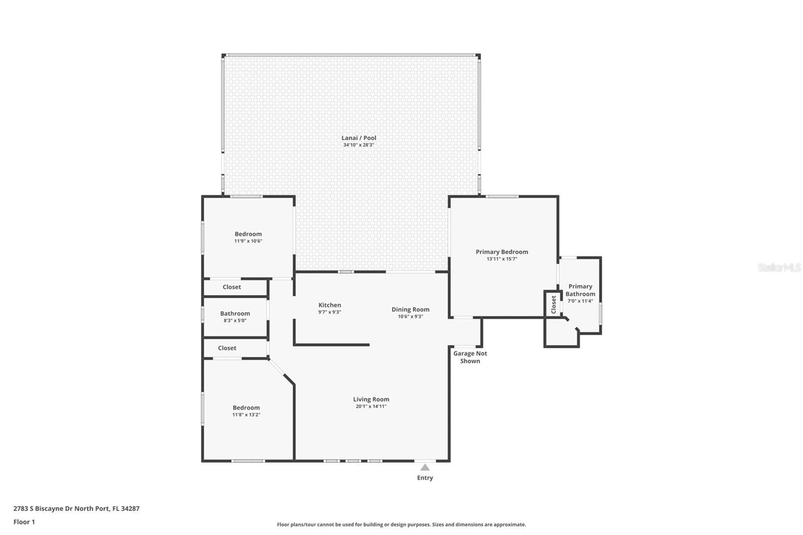 2783 BISCAYNE DR, NORTH PORT, FL, 34287